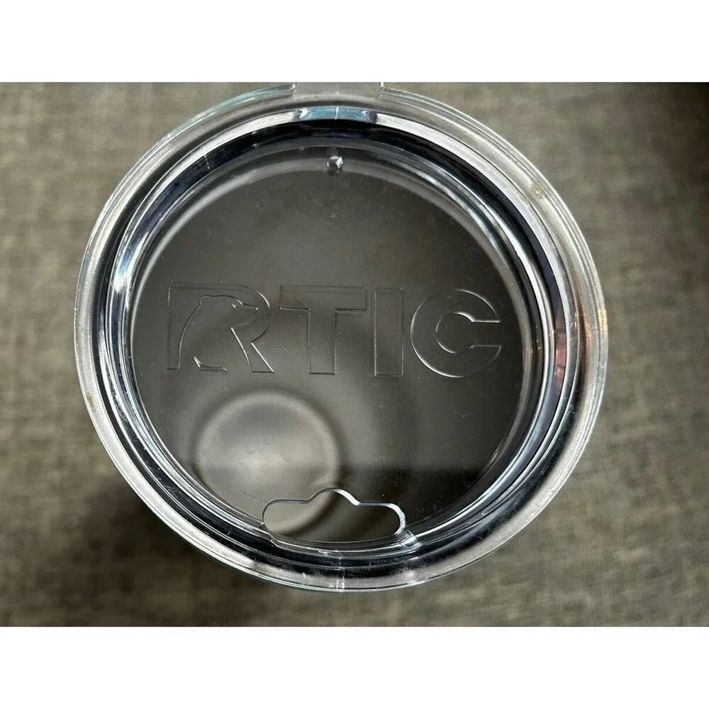 RTIC Tumbler 30 Oz Double Wall Insulated Light Blue With Lid Travel Cup